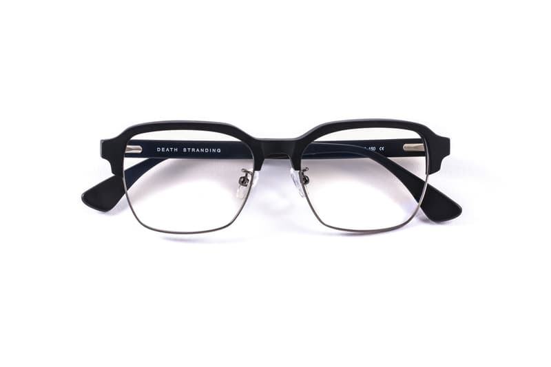 Hideo Kojima x J.F. Rey 'Death Stranding' Sunglasses jean-francois rey character optics sam bridges porter cliff skull heartman deadman gun metal matte black Sony Interactive Entertainment LLC