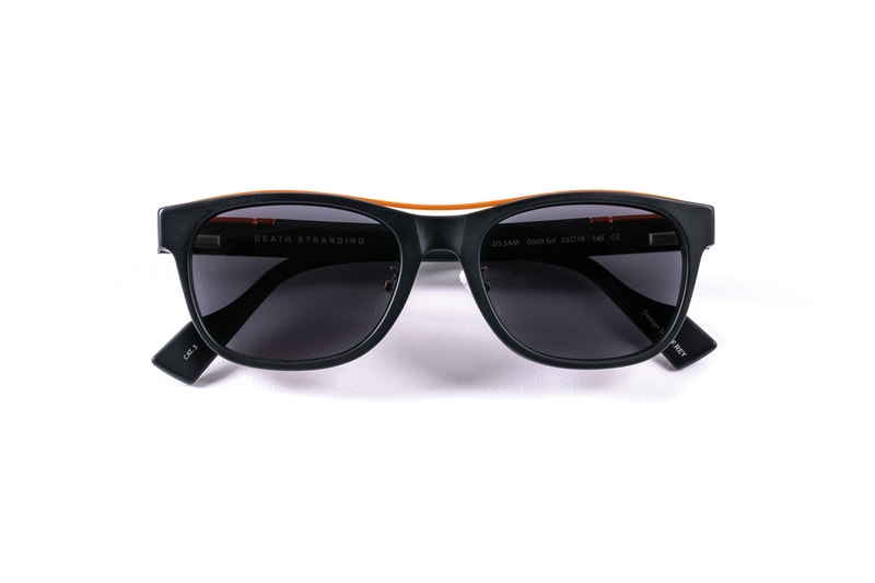 Hideo Kojima x J.F. Rey 'Death Stranding' Sunglasses jean-francois rey character optics sam bridges porter cliff skull heartman deadman gun metal matte black Sony Interactive Entertainment LLC 