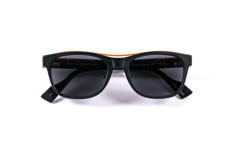 Hideo Kojima x J.F. Rey 'Death Stranding' Sunglasses jean-francois rey character optics sam bridges porter cliff skull heartman deadman gun metal matte black Sony Interactive Entertainment LLC