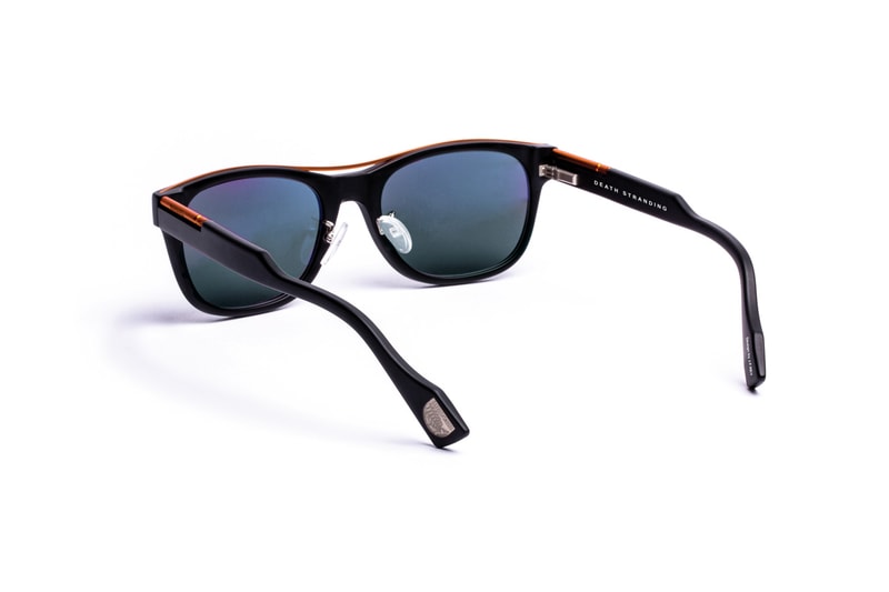 Hideo Kojima x J.F. Rey 'Death Stranding' Sunglasses jean-francois rey character optics sam bridges porter cliff skull heartman deadman gun metal matte black Sony Interactive Entertainment LLC 