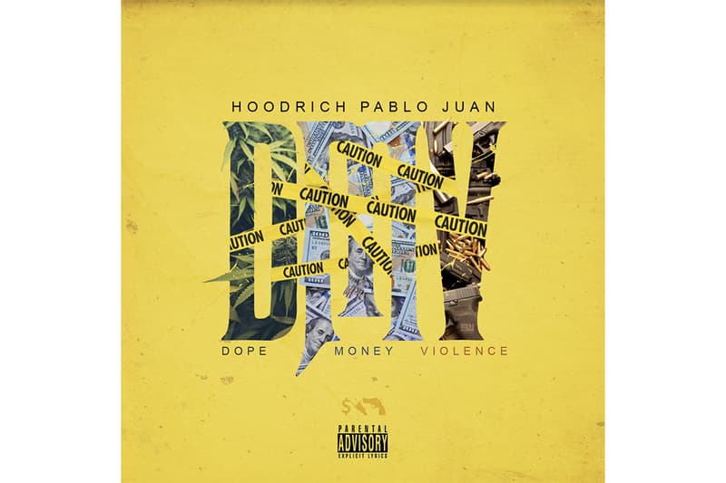 Hoodrich Pablo Juan 'DMV' Album Stream dope money violence hip-hop rap trap atlanta Mony Pwr Rspt / 1017 Eskimo / Alamo Records Gucci Mane Wiz Khalifa spotify apple music listen now