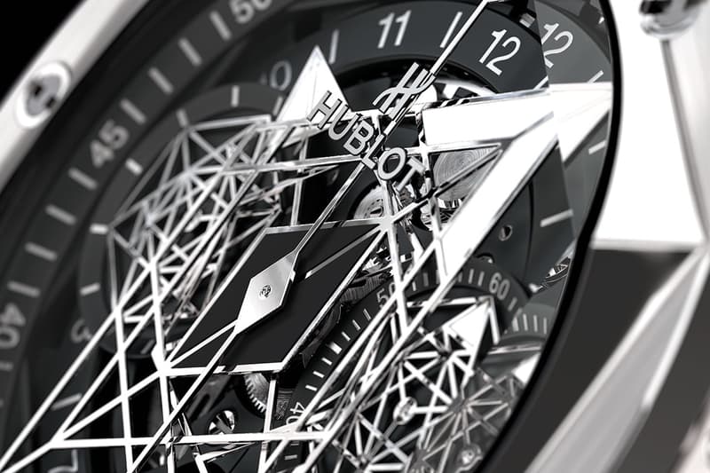 Hublot Unveils Its Big Bang Collaboration With Sang Bleu Watches Luxury Tattoo Big Bang Sang Bleu II Geometry