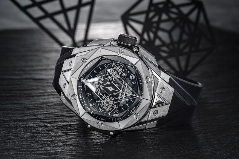 Hublot Unveils Its Big Bang Collaboration With Sang Bleu Watches Luxury Tattoo Big Bang Sang Bleu II Geometry 