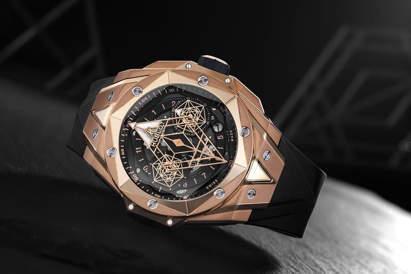 Hublot Unveils Its Big Bang Collaboration With Sang Bleu Watches Luxury Tattoo Big Bang Sang Bleu II Geometry