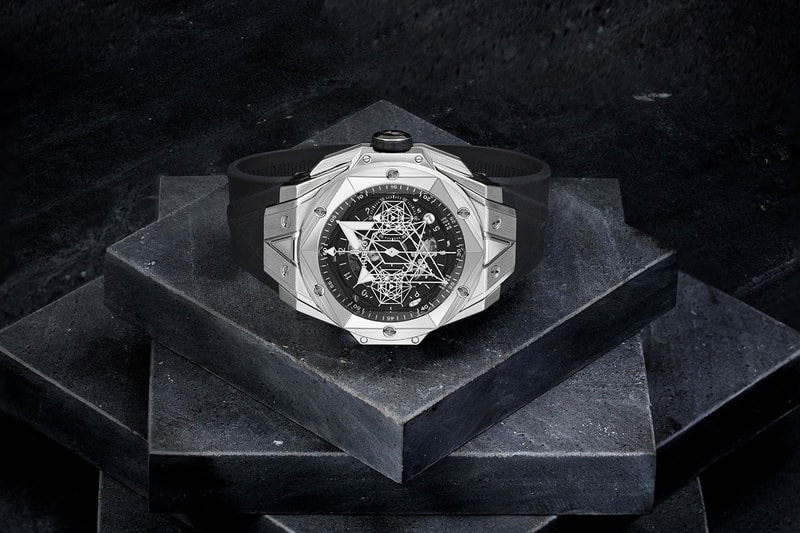 Hublot Unveils Its Big Bang Collaboration With Sang Bleu Watches Luxury Tattoo Big Bang Sang Bleu II Geometry 