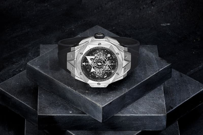 Hublot Unveils Its Big Bang Collaboration With Sang Bleu Watches Luxury Tattoo Big Bang Sang Bleu II Geometry