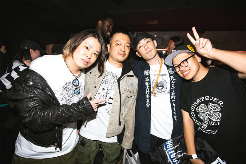 HYPEBEAST Magazine Launch Party Tokyo UNDERCOVER dover street market Ginza dsmg Futura Easy Otabor Rola Verdy Jon Gray Ghetto Gastro Yoshirotten SKOLOCT Poggy Shinji Nanzuka Yuta Hosokawa Readymade Kubo GR8 Shinpei Ueno ANARCHY 5lack