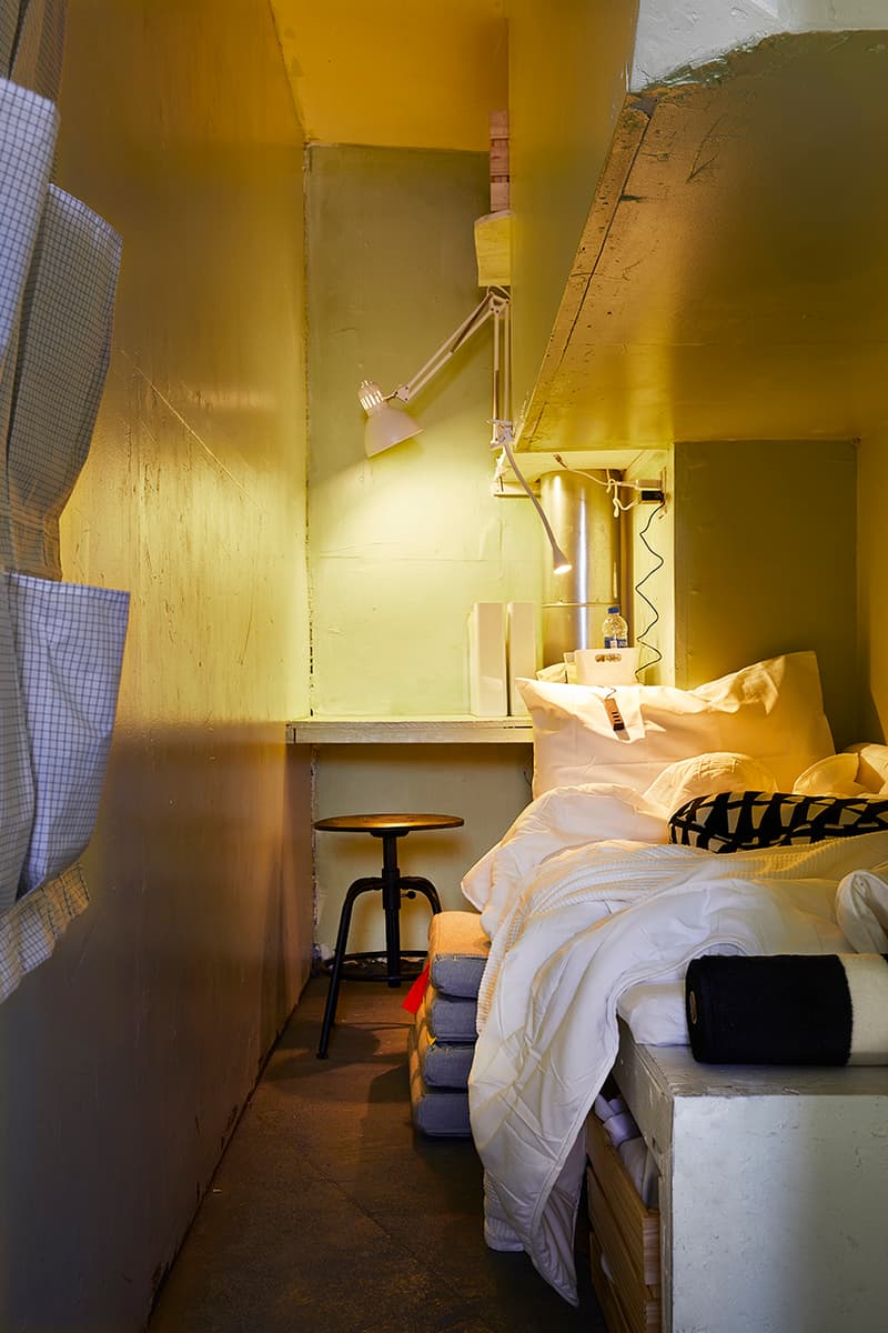 IKEA Redesigns Mars Desert Research Station Living Pod planet space exploration urban living storage solutions stacking chairs communal living furniture lighting