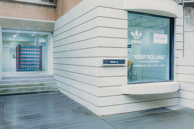 invincible special project descendant adidas originals pop up store apparel capsule collection footwear sneakers