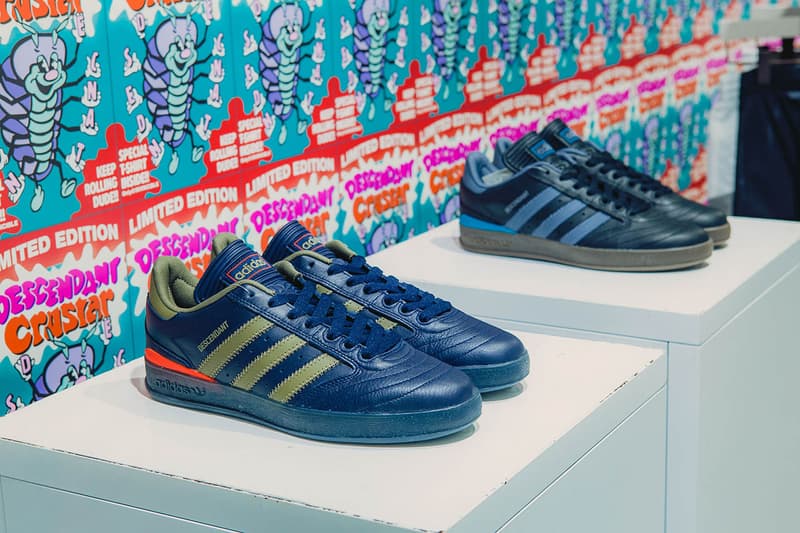 invincible special project descendant adidas originals pop up store apparel capsule collection footwear sneakers