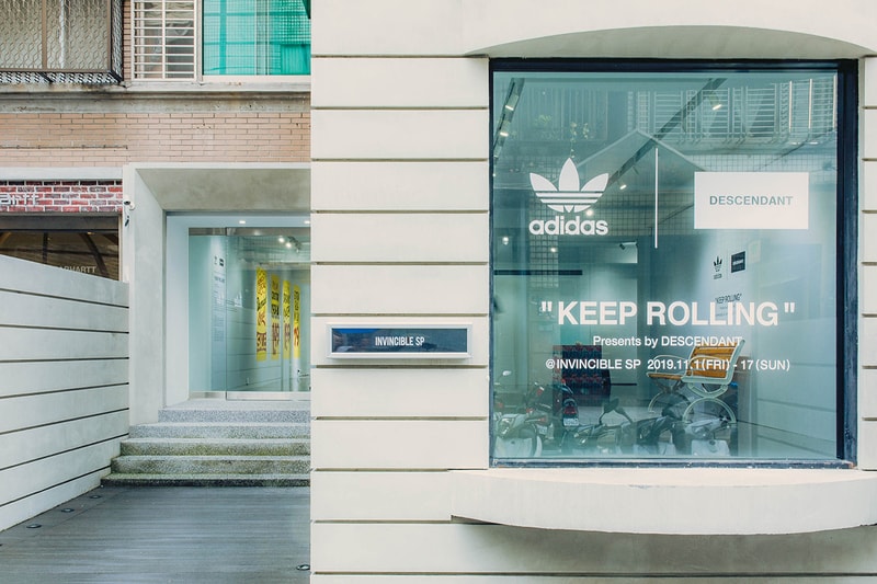 invincible special project descendant adidas originals pop up store apparel capsule collection footwear sneakers