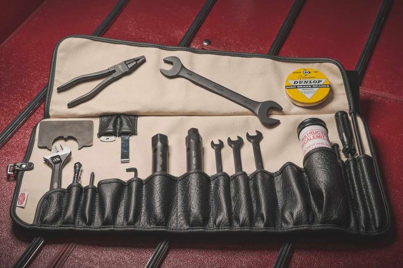 Jaguar Original E-Type Series 1 & 2 Toolkit cars automotive classic cars tools mechanics mechanical British 