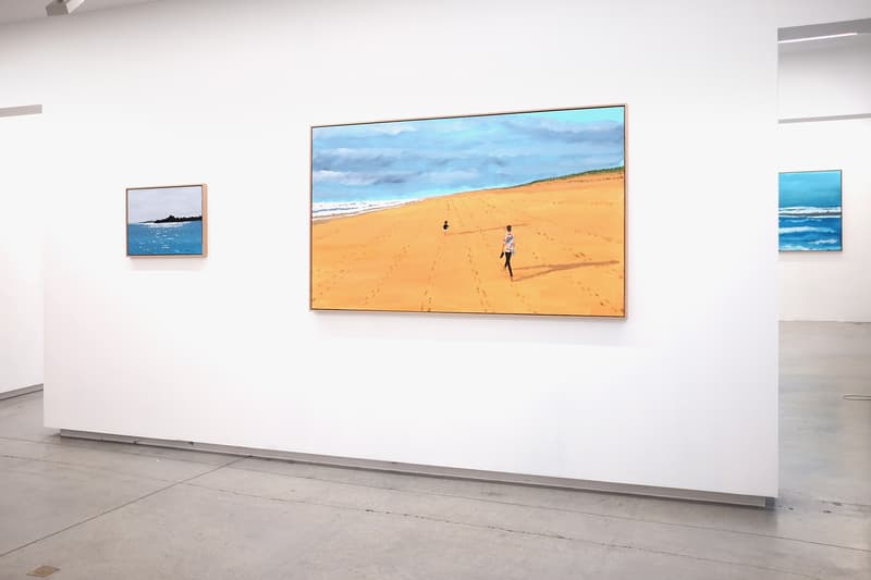 Jean Jullien "PETRICHOR" Exhibition ALICE Gallery Brussels Paintings