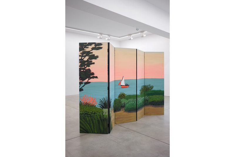 Jean Jullien "PETRICHOR" Exhibition ALICE Gallery Brussels Paintings