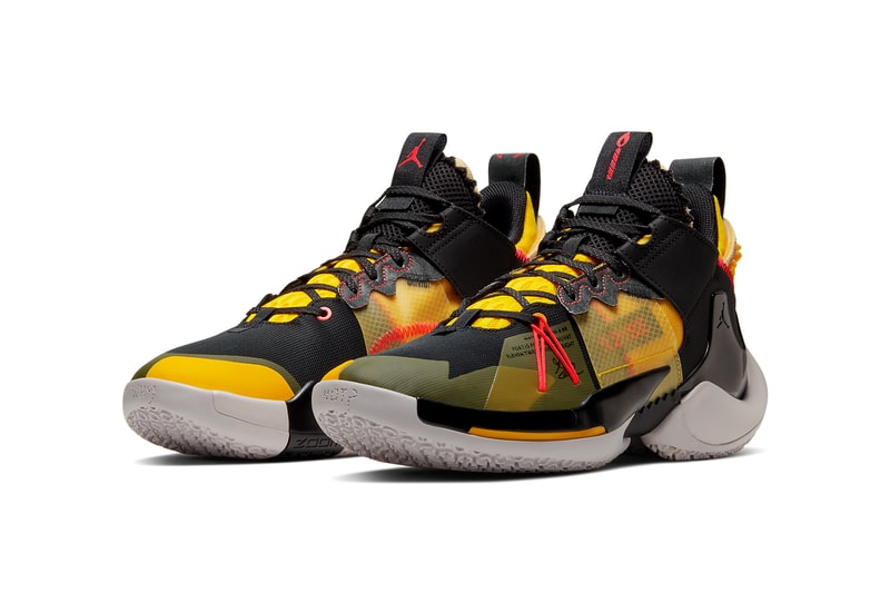 jordan why not zer0 2 se birthday russell westbrook black amarillo vast grey flash crimson AQ3562 002 release date info photos price