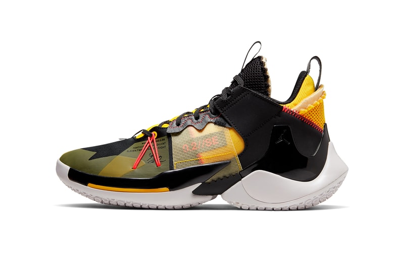 jordan why not zer0 2 se birthday russell westbrook black amarillo vast grey flash crimson AQ3562 002 release date info photos price