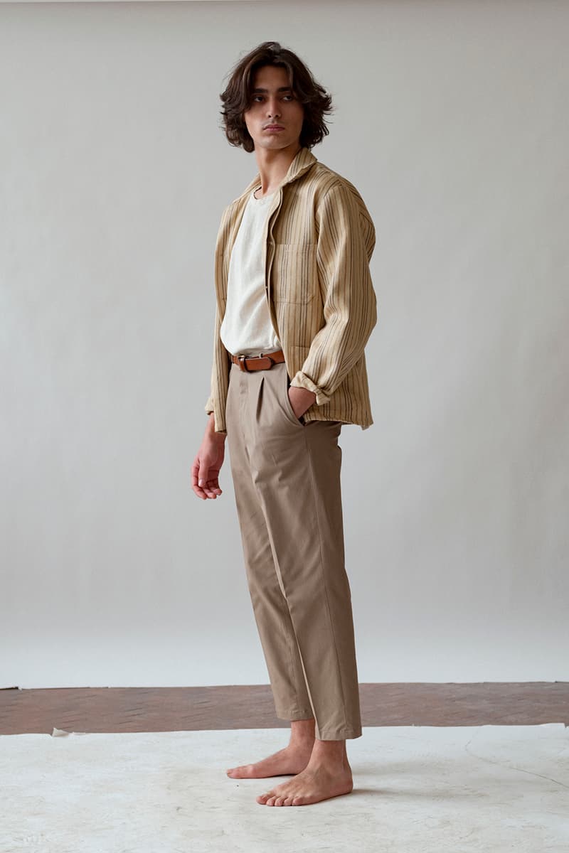 joyce international fall winter 2019 collection lookbook release information buy cop purchase sustainable menswear minimalist understated viscose linen wool