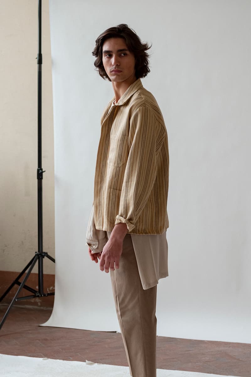 joyce international fall winter 2019 collection lookbook release information buy cop purchase sustainable menswear minimalist understated viscose linen wool