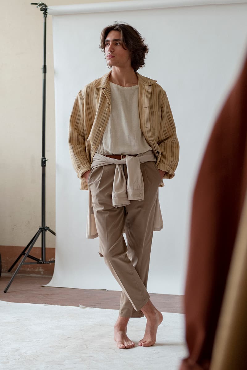 joyce international fall winter 2019 collection lookbook release information buy cop purchase sustainable menswear minimalist understated viscose linen wool