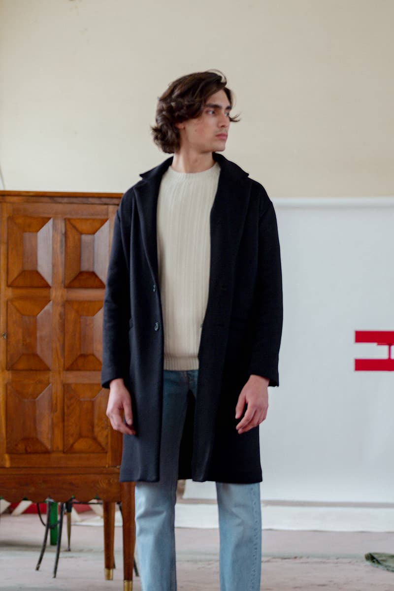 joyce international fall winter 2019 collection lookbook release information buy cop purchase sustainable menswear minimalist understated viscose linen wool