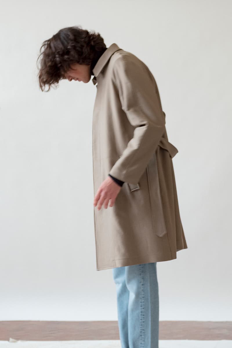 joyce international fall winter 2019 collection lookbook release information buy cop purchase sustainable menswear minimalist understated viscose linen wool