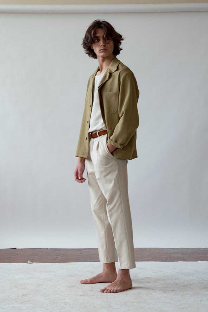 joyce international fall winter 2019 collection lookbook release information buy cop purchase sustainable menswear minimalist understated viscose linen wool