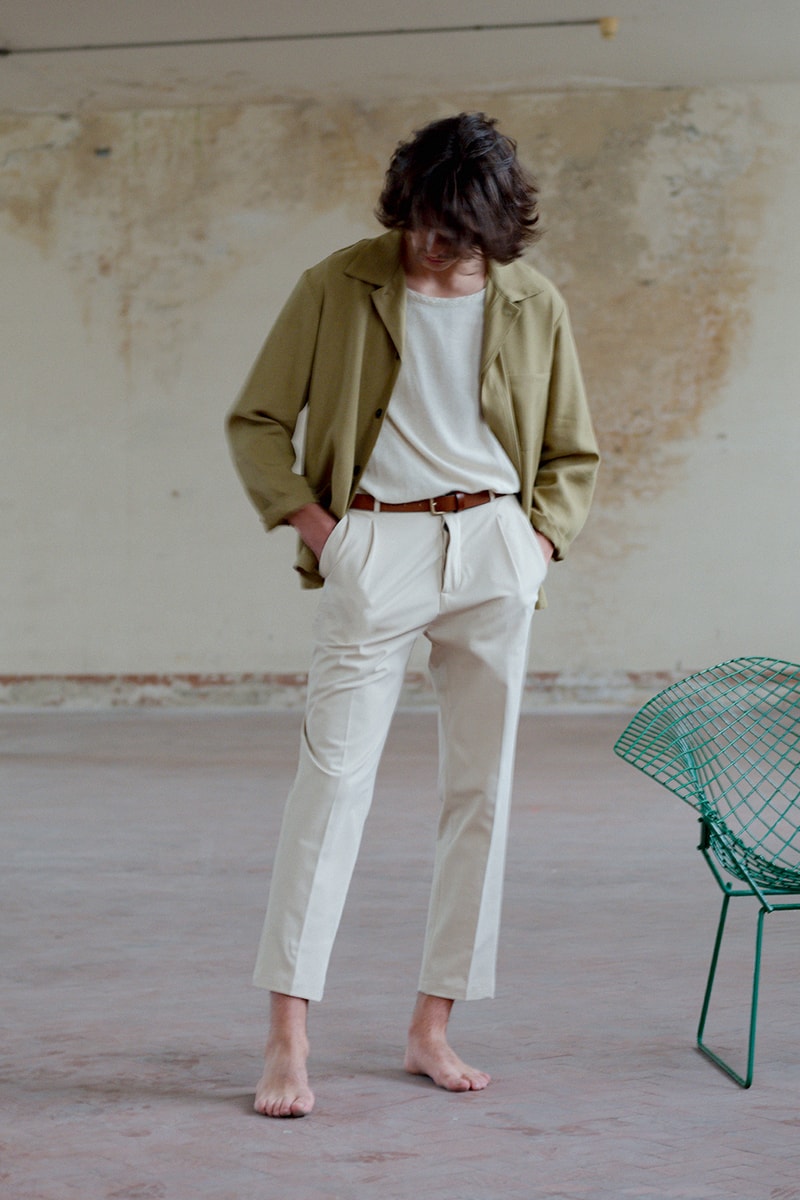 joyce international fall winter 2019 collection lookbook release information buy cop purchase sustainable menswear minimalist understated viscose linen wool