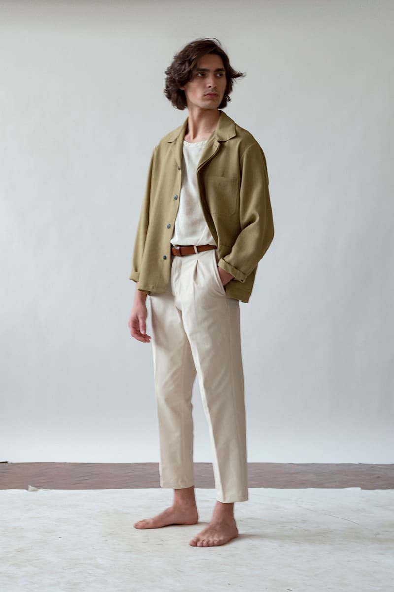 joyce international fall winter 2019 collection lookbook release information buy cop purchase sustainable menswear minimalist understated viscose linen wool