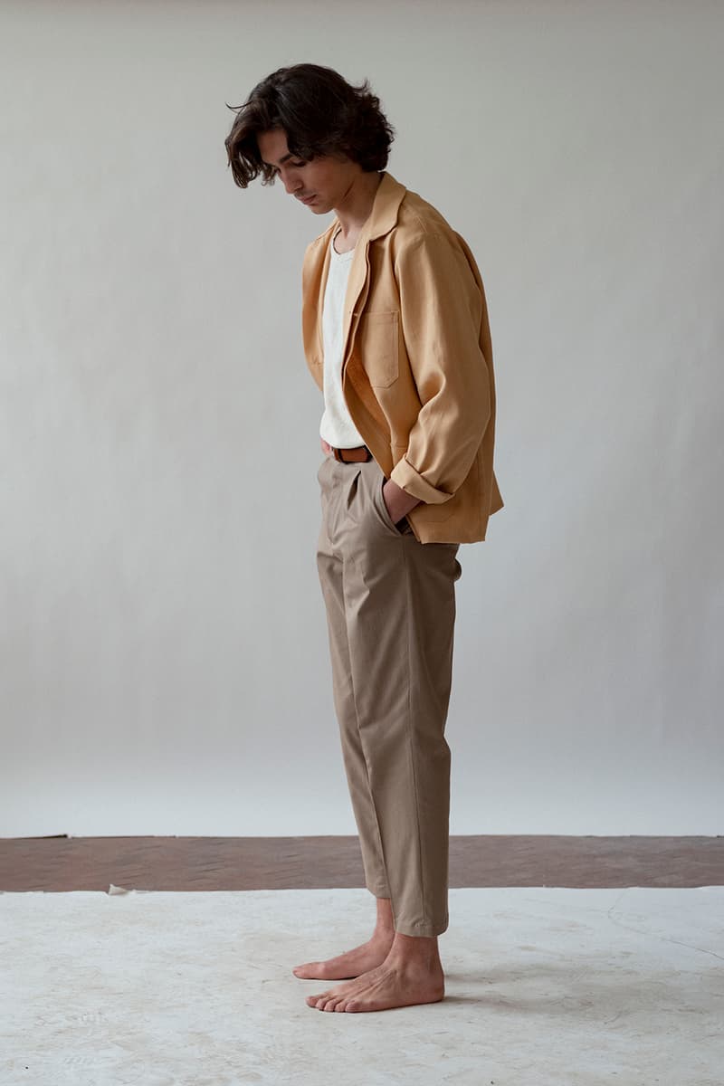 joyce international fall winter 2019 collection lookbook release information buy cop purchase sustainable menswear minimalist understated viscose linen wool