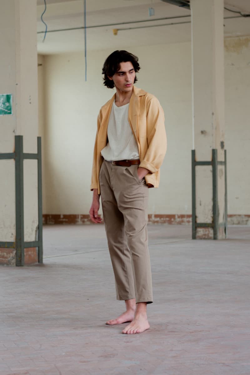 joyce international fall winter 2019 collection lookbook release information buy cop purchase sustainable menswear minimalist understated viscose linen wool