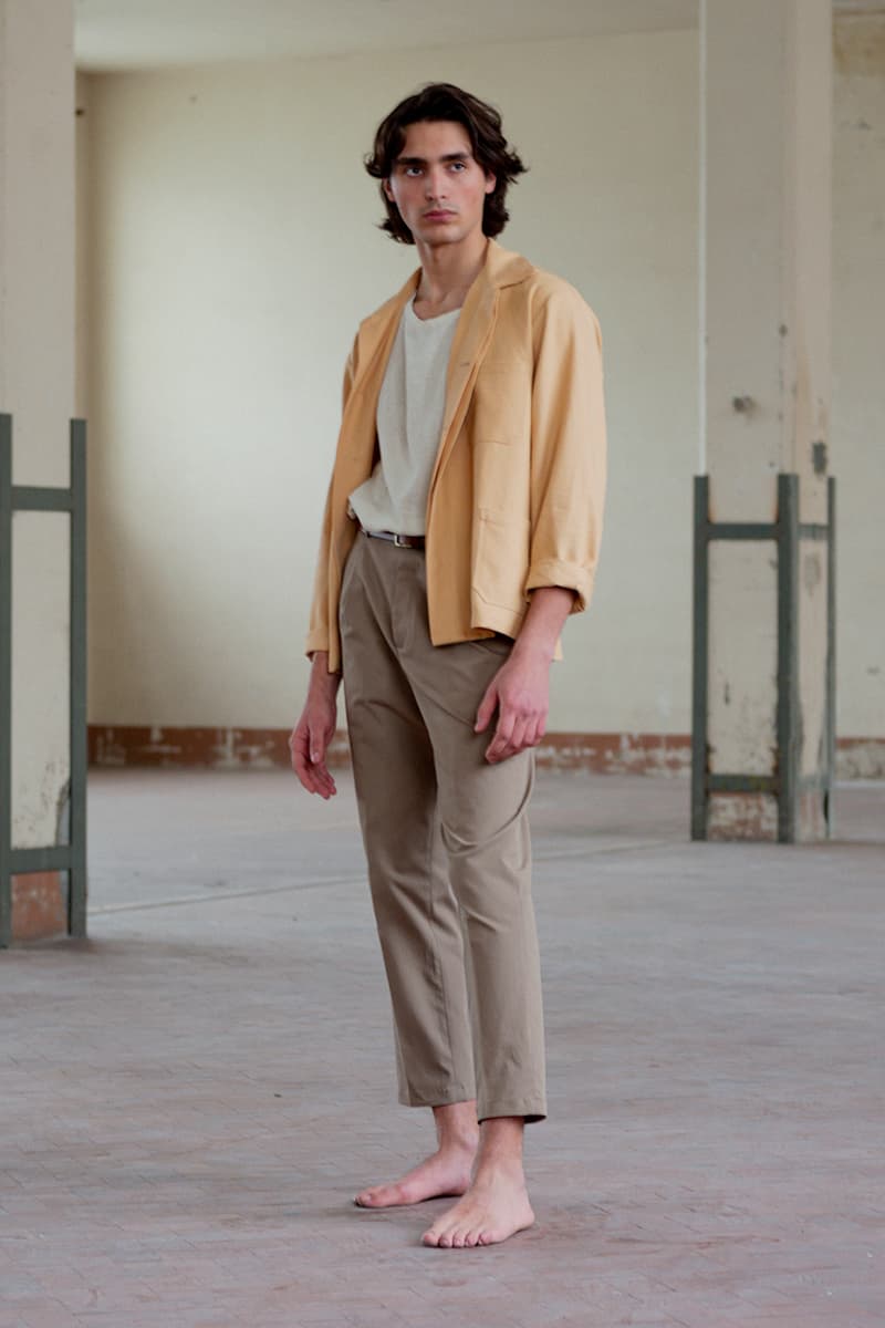 joyce international fall winter 2019 collection lookbook release information buy cop purchase sustainable menswear minimalist understated viscose linen wool