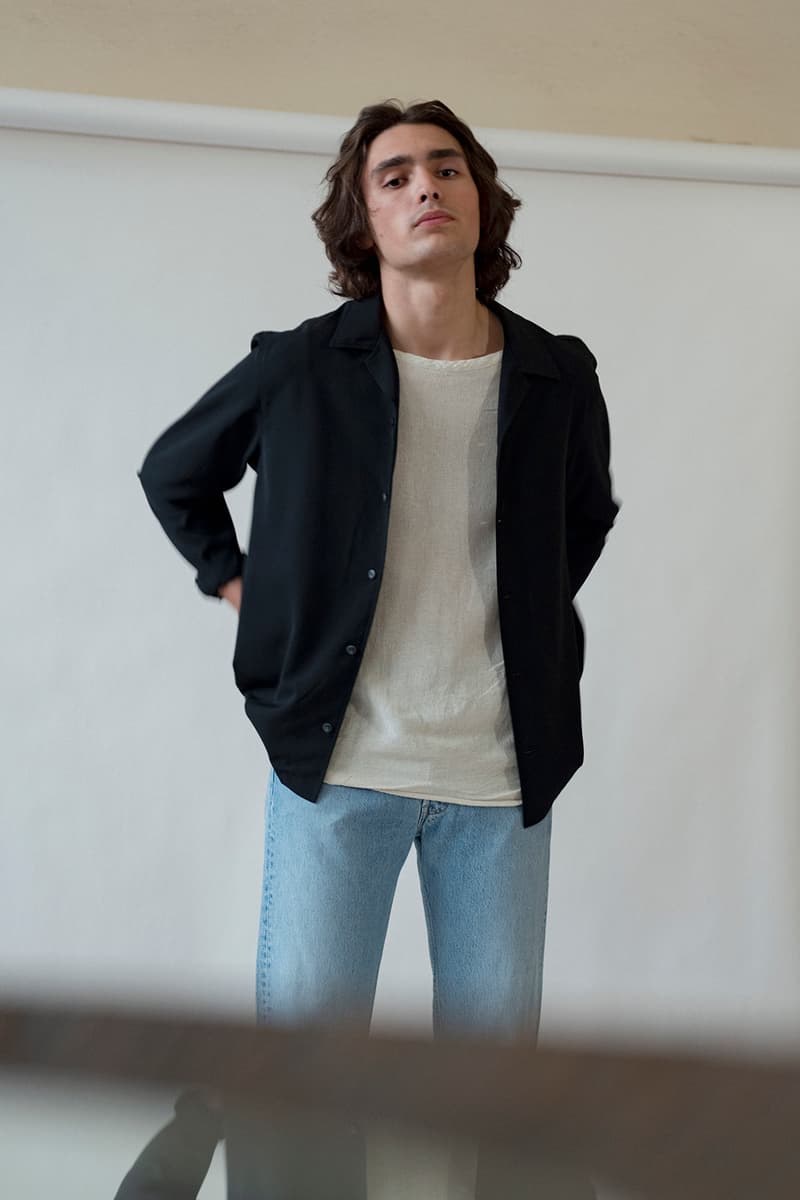 joyce international fall winter 2019 collection lookbook release information buy cop purchase sustainable menswear minimalist understated viscose linen wool