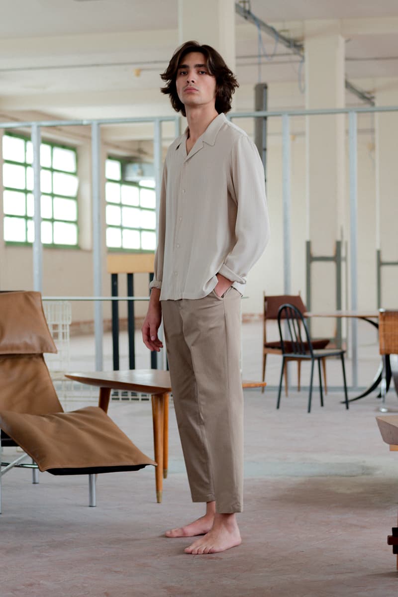 joyce international fall winter 2019 collection lookbook release information buy cop purchase sustainable menswear minimalist understated viscose linen wool