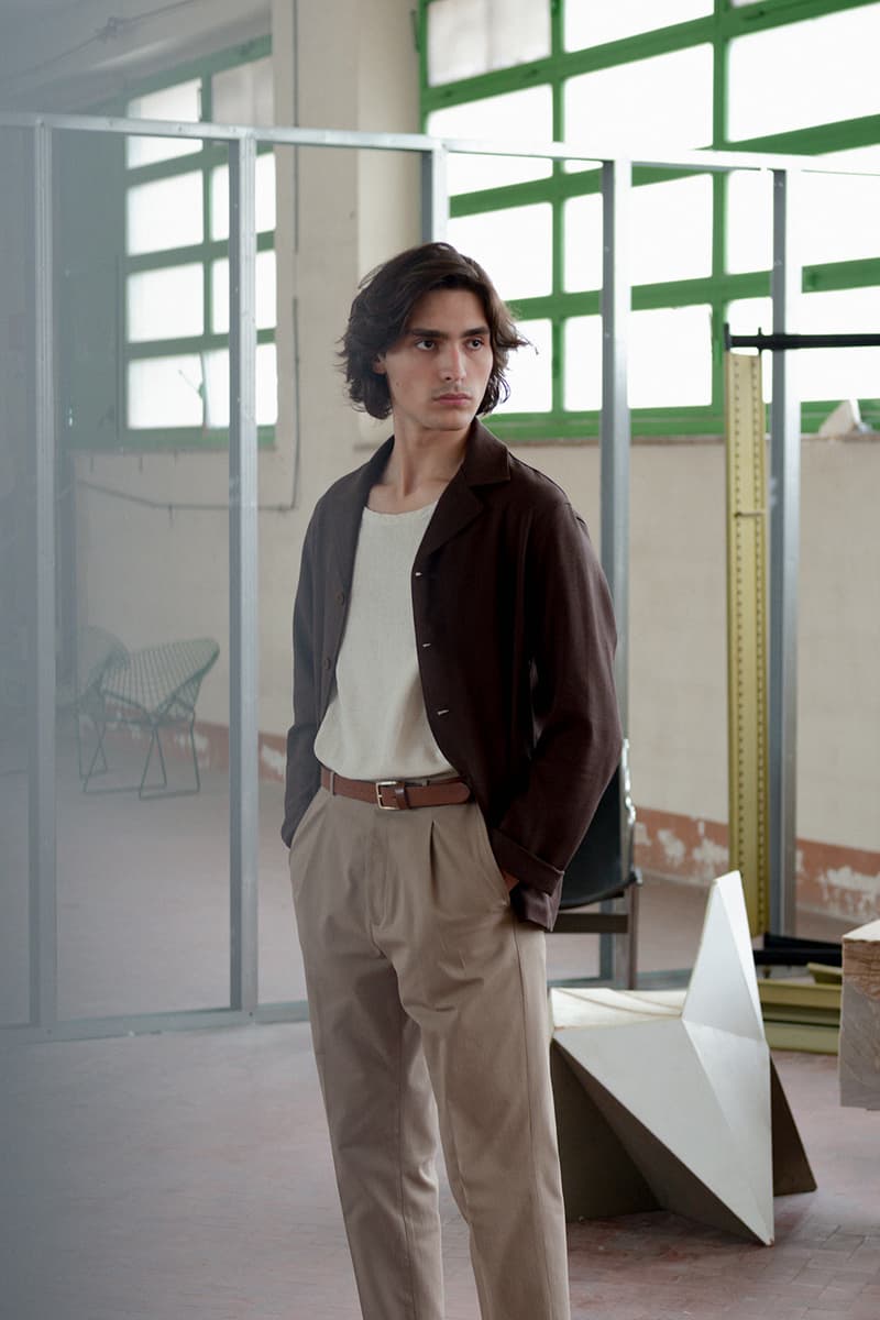 joyce international fall winter 2019 collection lookbook release information buy cop purchase sustainable menswear minimalist understated viscose linen wool