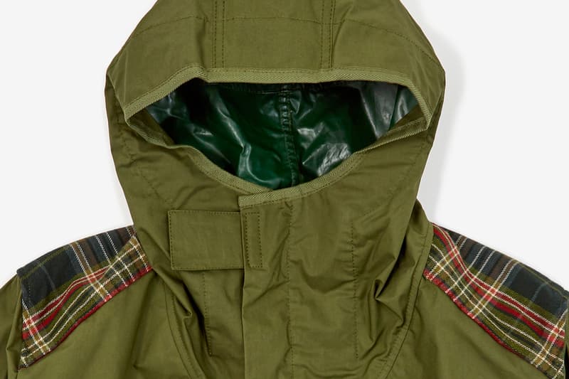 Junya Watanabe MAN x Air Ark Canvas Check Coat jackets military jackets