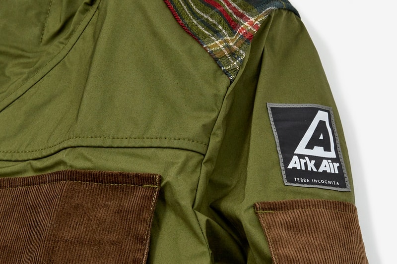 Junya Watanabe MAN x Air Ark Canvas Check Coat jackets military jackets 