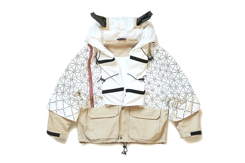 KAPITAL Drops Modular 60/40 Cross KAMAKURA Anorak