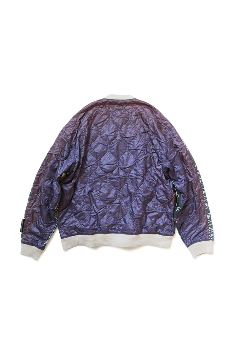 KAPITAL Half Quilted Bandana Sweaters Fleece bivouac BIG japanese tokyo camping outdoor chain stitch boxy paisley patchwork pullovers made in japan waltzing matlda journey product