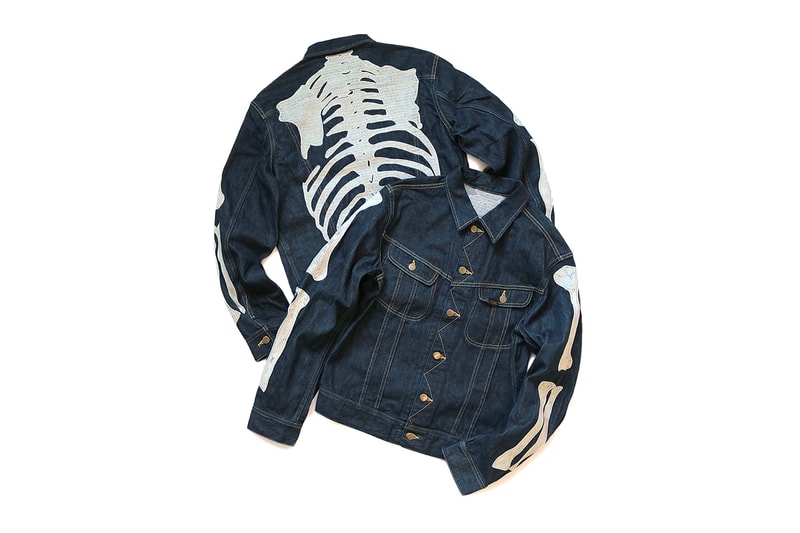 KAPITAL 11 5oz Mexican Tuxedo Denim Jacket indigo raw unwashed westerner japanese brands bones jeans outerwear fall winter 2019 embroidery festivals cotton kountry brass