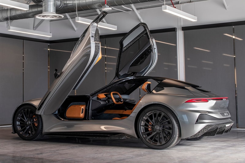 Karma SC2 Concept Car Packs 10,500 lb-ft of Wheel Torque 1100 BHP Electric Vehicle 0-60 MPH 1.9 Seconds EV Fisker 350 mile Range Tesla Roadster Competitor 2019 LA Auto Show 