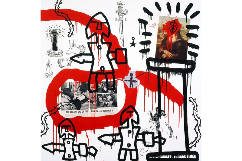 keith haring jean michel basquiat crossing lines exhibition national gallery of victoria melbourne artworks paintings installations sculptures