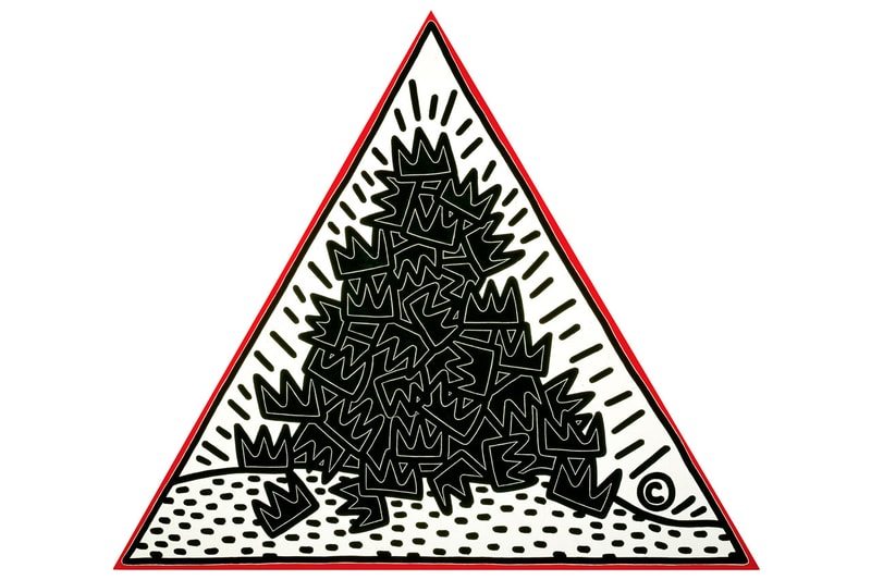 keith haring jean michel basquiat crossing lines exhibition national gallery of victoria melbourne artworks paintings installations sculptures