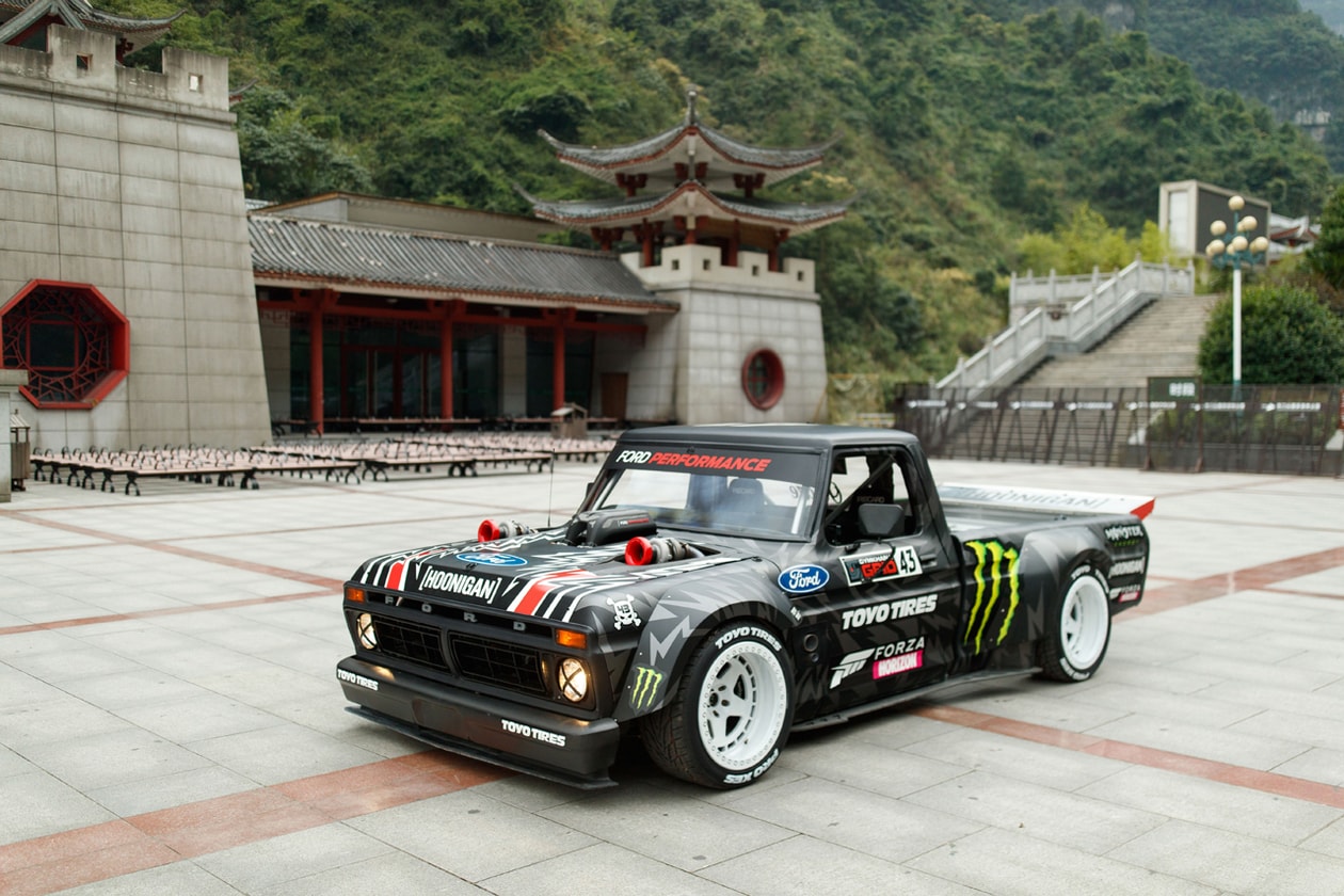 Ken Block 'Climbkhana TWO: Tianmen Mountain' Video stream ford f-150 truck china dangerous drift mountain drive gym watch hoonitruck 914