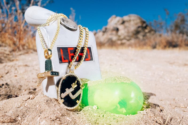 King Ice Drops Ricky And Morty Inspired Jewelry Collection colored stones 14k gold 3D design system Los Angeles jewelry brand Wu Tang Death Row Records Playstation Spongebob Squarepants Champion television streaming hip hop community culture Rick ring portal portal gun Morty pendant