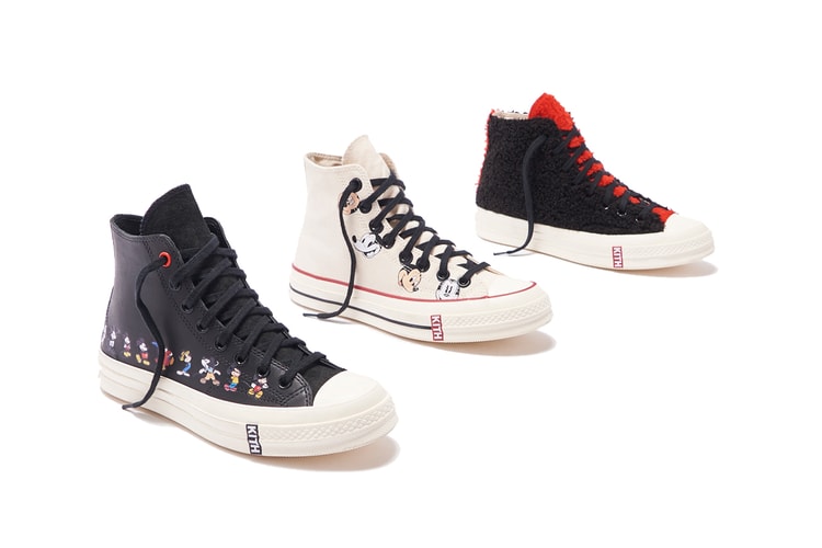 KITH, Converse and Disney Encompass Mickey Mouse's 90-Year History With Chuck 70 Collection