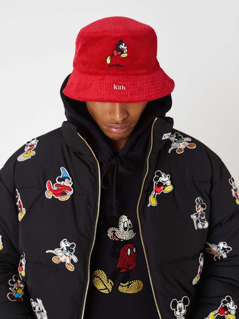Kith Disney Mickey Mouse Collection Collaboration Steamboat Willie Running Mickey Fantasia Mickey