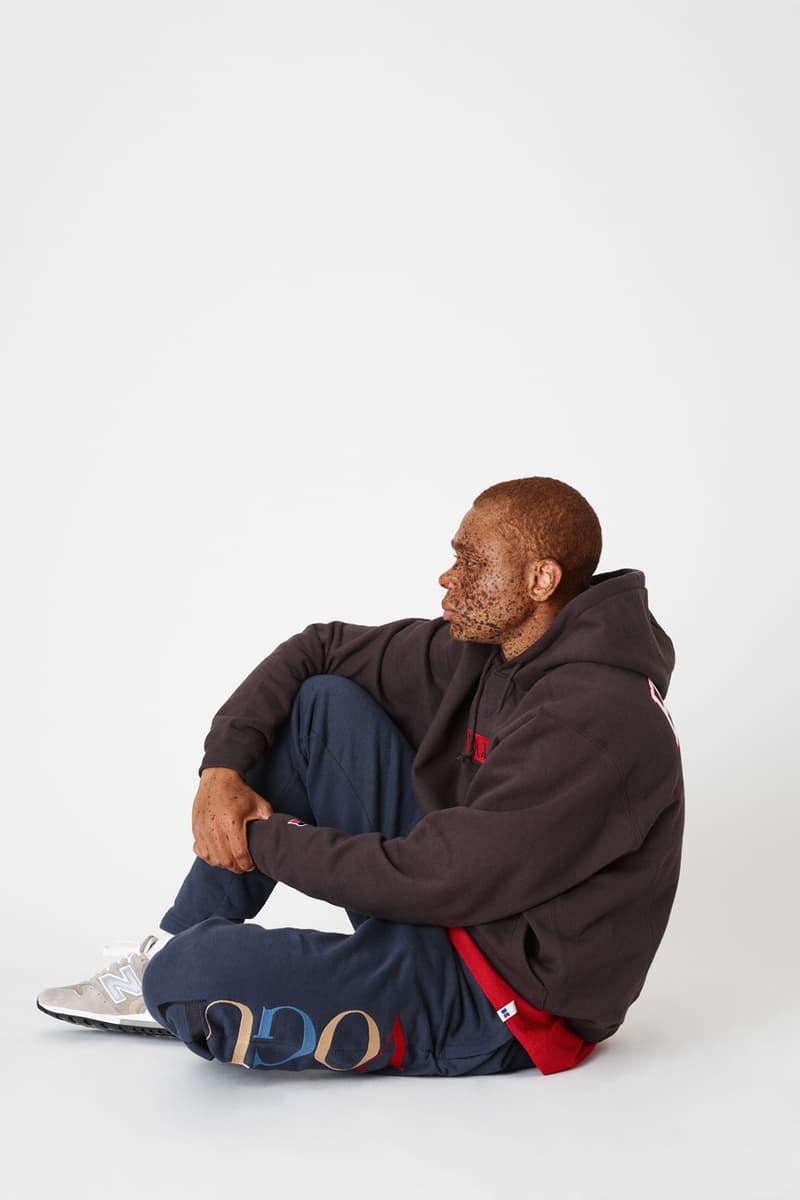 kith vogue russell athletic love thy city collaboration collection release collegiate varsity jacket brooklyn miami soho los angeles flagship stores hoodies crewnecks sweatpants tshirts