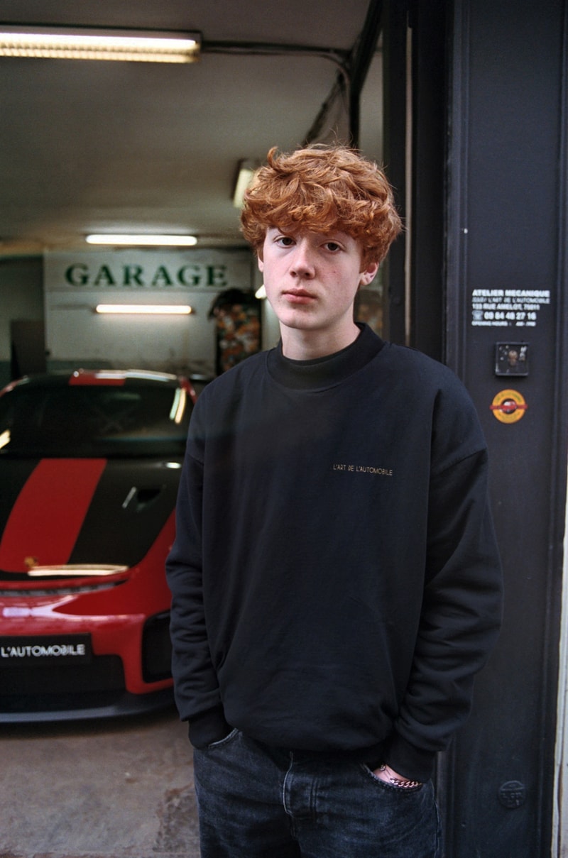 L'Art de l'Automobile Reversible Crewneck Drop Pricing Dover Street Market Arthur Kar