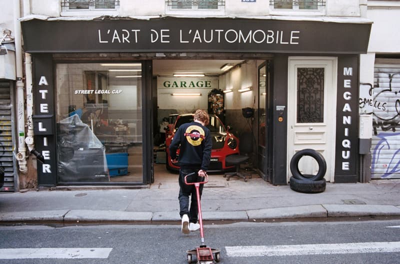L'Art de l'Automobile Reversible Crewneck Drop Pricing Dover Street Market Arthur Kar