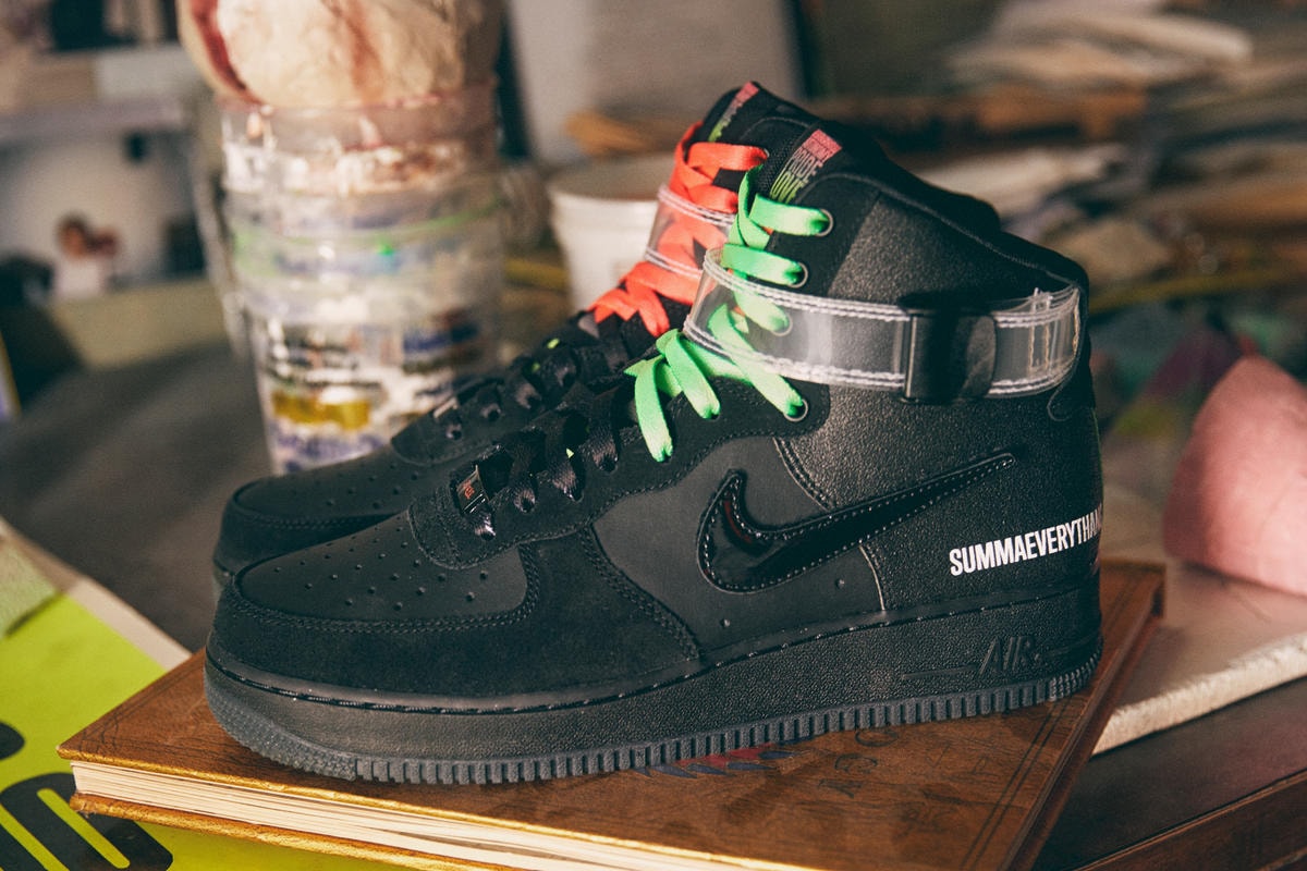 Take a Look at Louis Vuitton's NYC Exhibit for the Nike Air Force